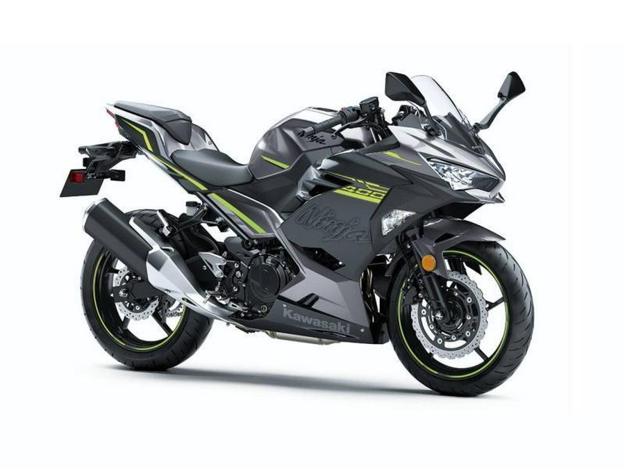 2021 Kawasaki Ninja® 400 ABS Metallic Gray/Metallic Magnetic Dark Gray