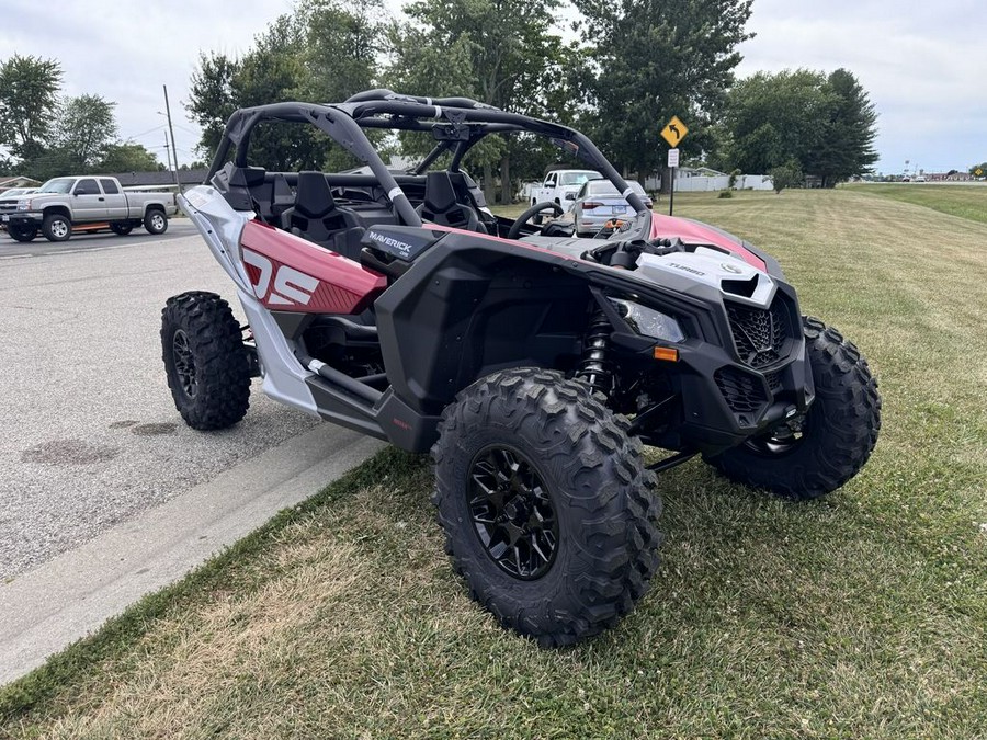 2024 Can-Am® Maverick X3 DS Turbo Fiery Red & Hyper Silver