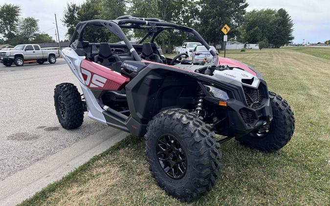 2024 Can-Am® Maverick X3 DS Turbo Fiery Red & Hyper Silver