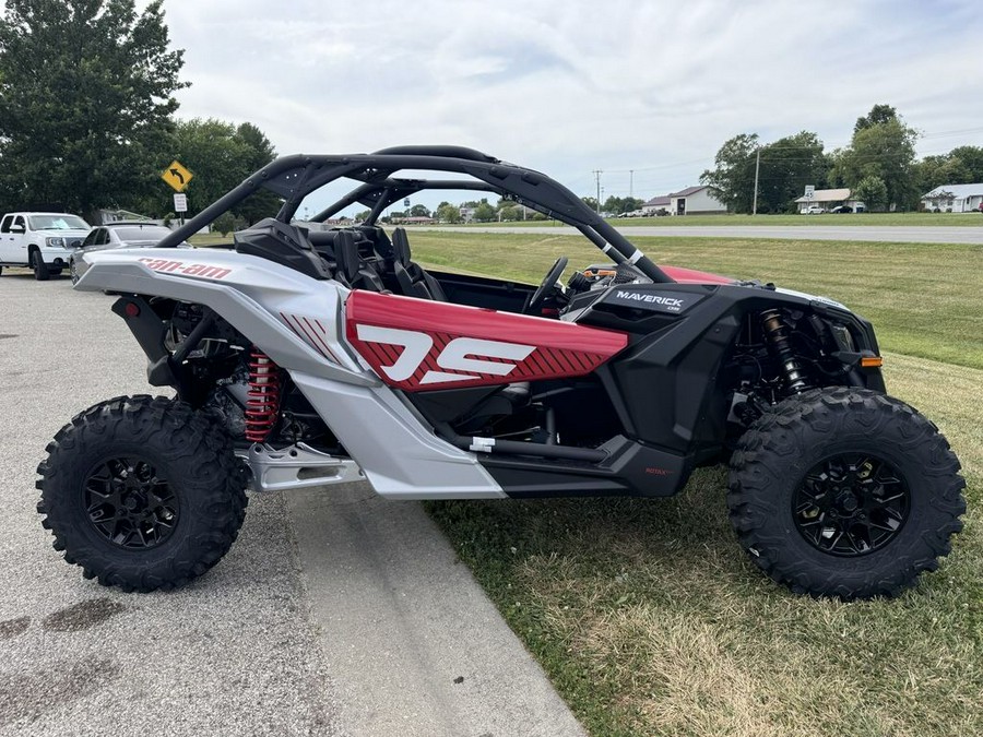 2024 Can-Am® Maverick X3 DS Turbo Fiery Red & Hyper Silver