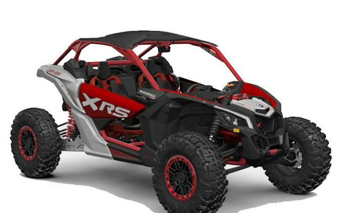 2025 Can-Am Maverick X3 X Rs Turbo RR Fiery Red & Hyper Silver