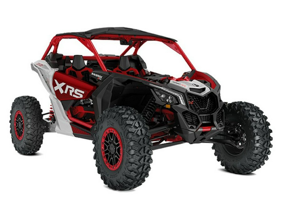 2025 Can-Am Maverick X3 X Rs Turbo RR Fiery Red & Hyper Silver