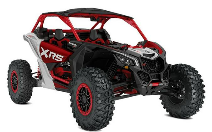 2025 Can-Am Maverick X3 X Rs Turbo RR Fiery Red & Hyper Silver