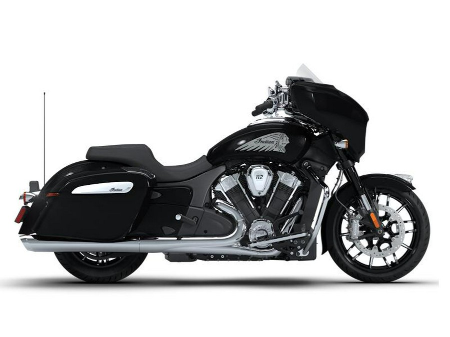 2026 Indian Motorcycle® Chieftain® PowerPlus Limited 112 w/PowerBand Audio Black Metallic