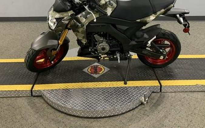 2025 Kawasaki Z125 PRO Cypher Camo Beige