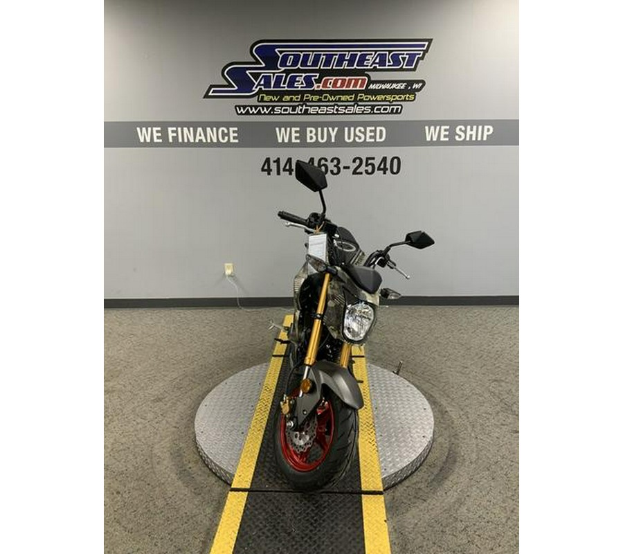 2025 Kawasaki Z125 PRO Cypher Camo Beige