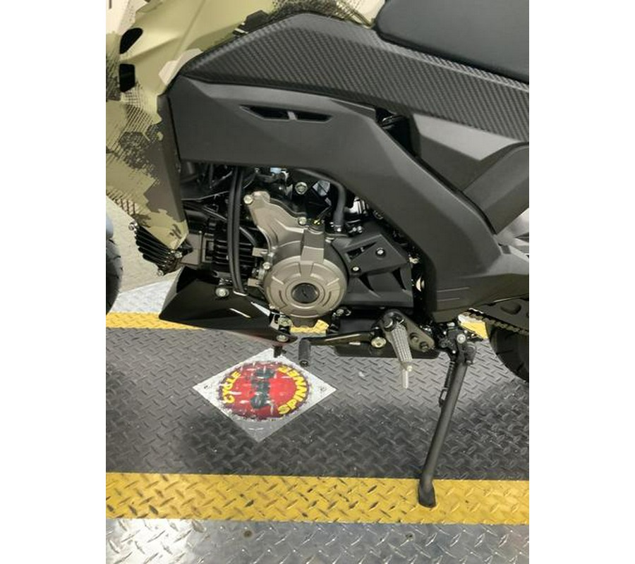 2025 Kawasaki Z125 PRO Cypher Camo Beige
