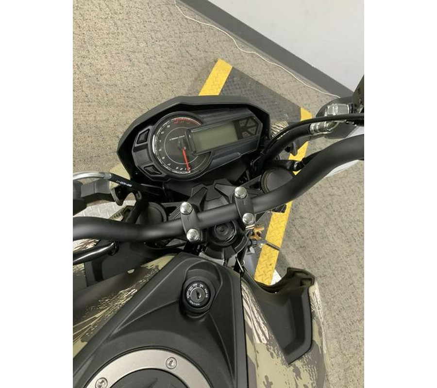 2025 Kawasaki Z125 PRO Cypher Camo Beige