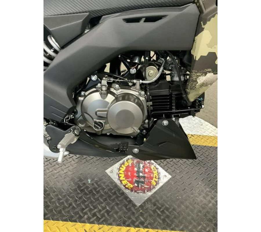 2025 Kawasaki Z125 PRO Cypher Camo Beige