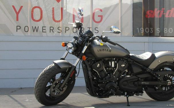 2025 Indian Scout Sixty Bobber Limited Heavy Metal Smoke
