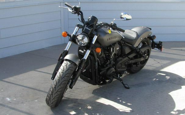 2025 Indian Scout Sixty Bobber Limited Heavy Metal Smoke