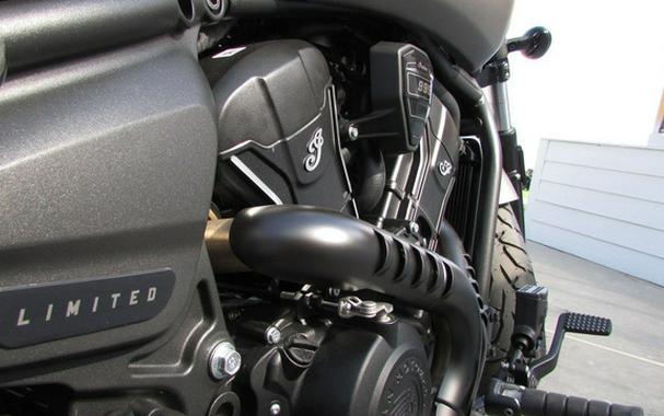 2025 Indian Scout Sixty Bobber Limited Heavy Metal Smoke