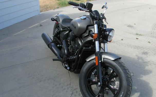 2025 Indian Scout Sixty Bobber Limited Heavy Metal Smoke