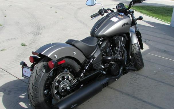 2025 Indian Scout Sixty Bobber Limited Heavy Metal Smoke