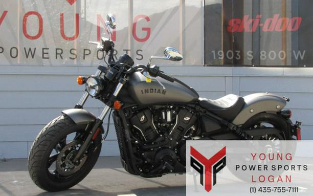 2025 Indian Scout Sixty Bobber Limited Heavy Metal Smoke