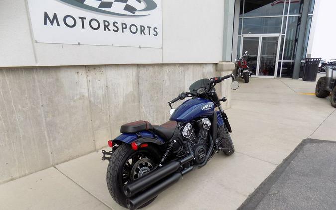 2023 Indian Motorcycle® Scout® Bobber ABS Springfield Blue Metallic