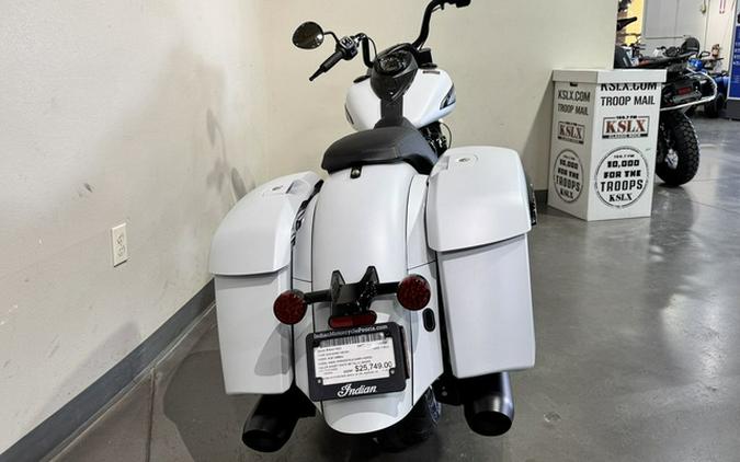 2026 Indian Springfield Dark Horse Ghost White Metallic Smoke
