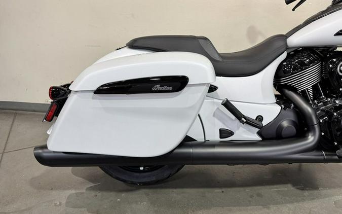 2026 Indian Springfield Dark Horse Ghost White Metallic Smoke