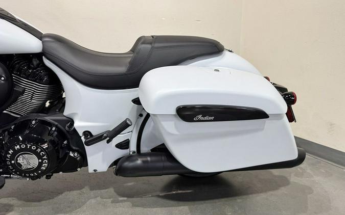 2026 Indian Springfield Dark Horse Ghost White Metallic Smoke