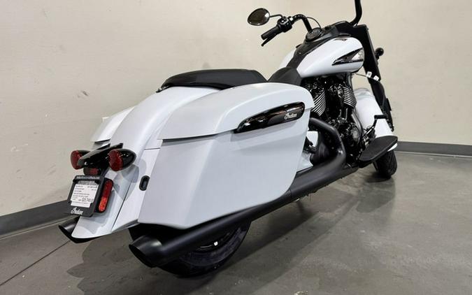2026 Indian Springfield Dark Horse Ghost White Metallic Smoke