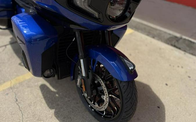2026 Indian Motorcycle® Pursuit® Dark Horse® 112 w/ PowerBand Audio Deep Blue Metallic with Black M