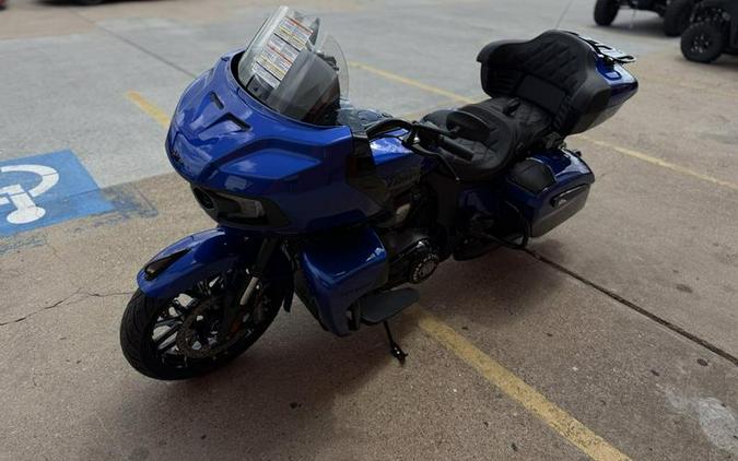 2026 Indian Motorcycle® Pursuit® Dark Horse® 112 w/ PowerBand Audio Deep Blue Metallic with Black M
