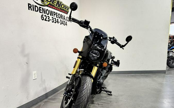 2026 Indian 101 Scout Black Crystal With Super Graphite