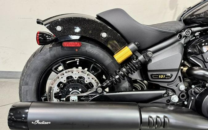 2026 Indian 101 Scout Black Crystal With Super Graphite