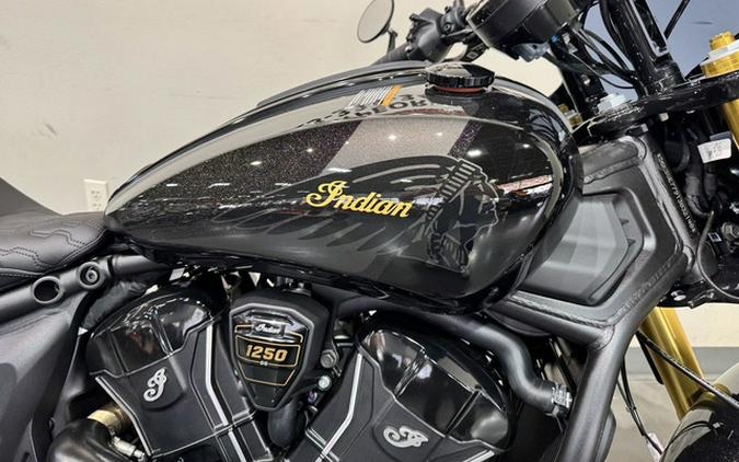 2026 Indian 101 Scout Black Crystal With Super Graphite