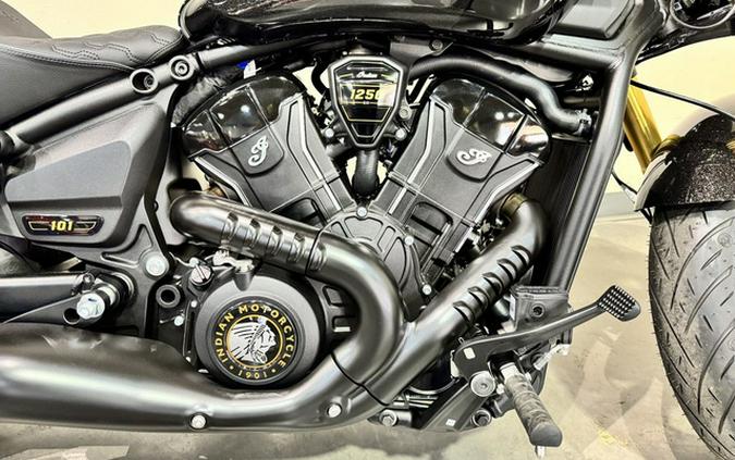 2026 Indian 101 Scout Black Crystal With Super Graphite