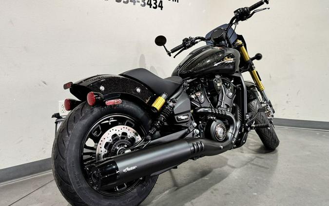 2026 Indian 101 Scout Black Crystal With Super Graphite