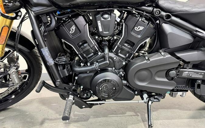 2026 Indian 101 Scout Black Crystal With Super Graphite