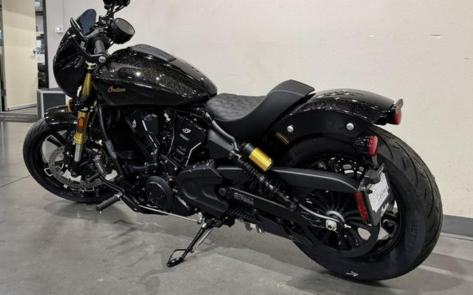 2026 Indian 101 Scout Black Crystal With Super Graphite