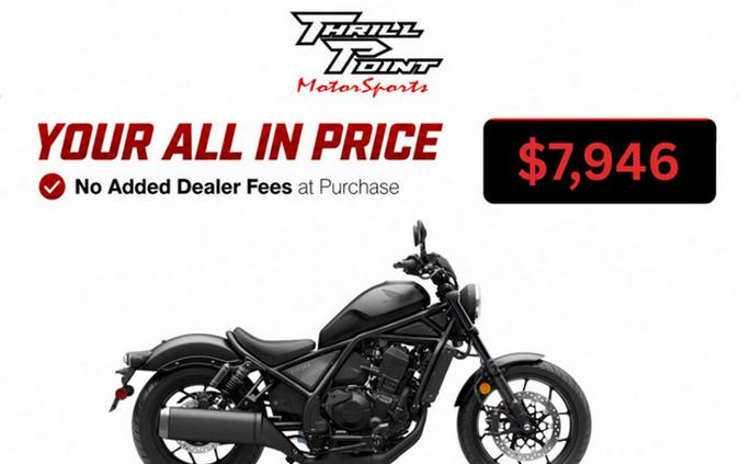 2026 Honda Rebel 500