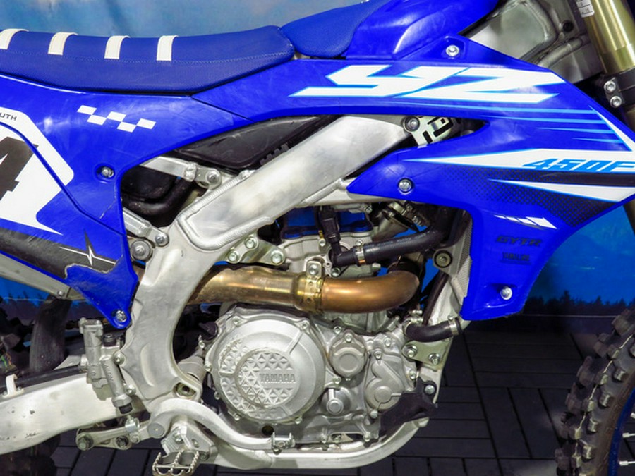2025 Yamaha YZ450F Team Yamaha Blue