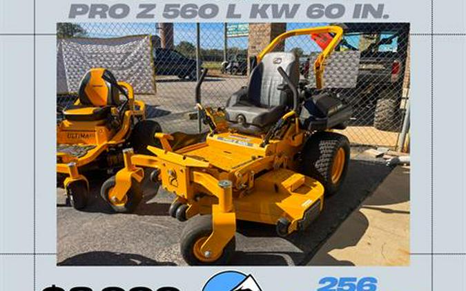 2022 Cub Cadet Pro Z 560 L KW 60 in. Kawasaki FX850V 27 hp
