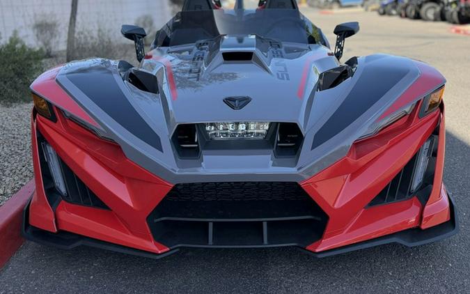 2026 Polaris Slingshot R Manual Radiant Gray With Indy Red Pearl