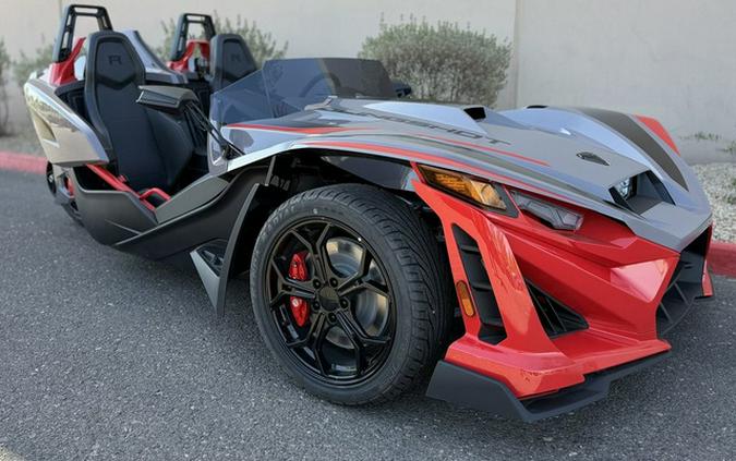 2026 Polaris Slingshot R Manual Radiant Gray With Indy Red Pearl