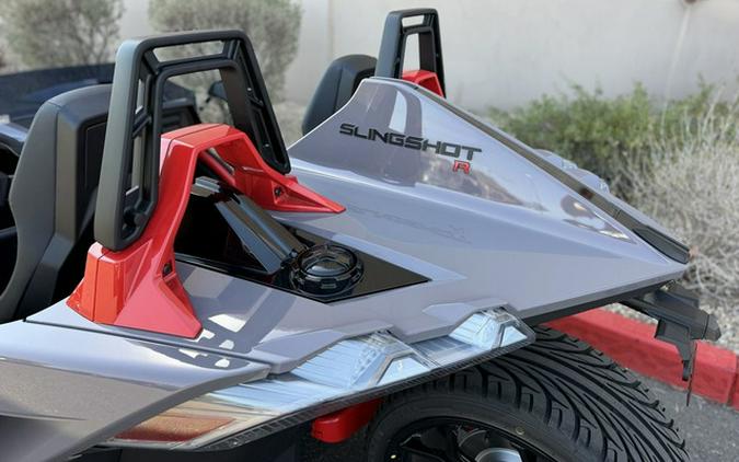 2026 Polaris Slingshot R Manual Radiant Gray With Indy Red Pearl