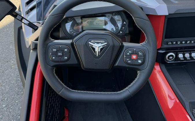 2026 Polaris Slingshot R Manual Radiant Gray With Indy Red Pearl