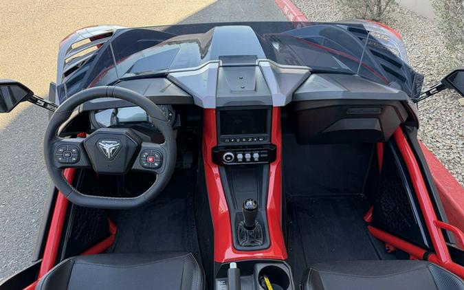 2026 Polaris Slingshot R Manual Radiant Gray With Indy Red Pearl