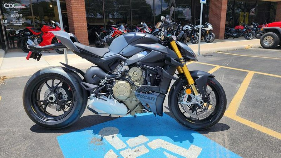 2024 Ducati Streetfighter V4 S Grey & Black