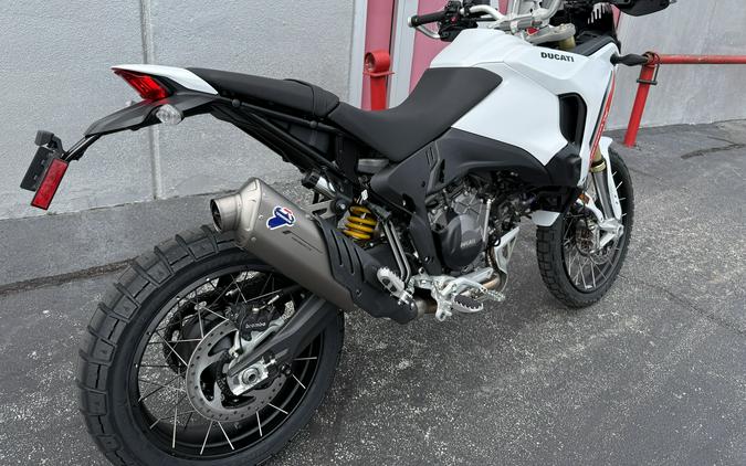 2026 Ducati DesertX V2 Matte Star White Silk