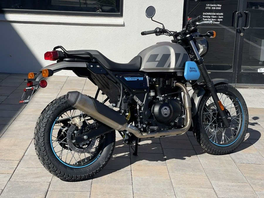 2023 Royal Enfield Scram 411 Graphite Blue