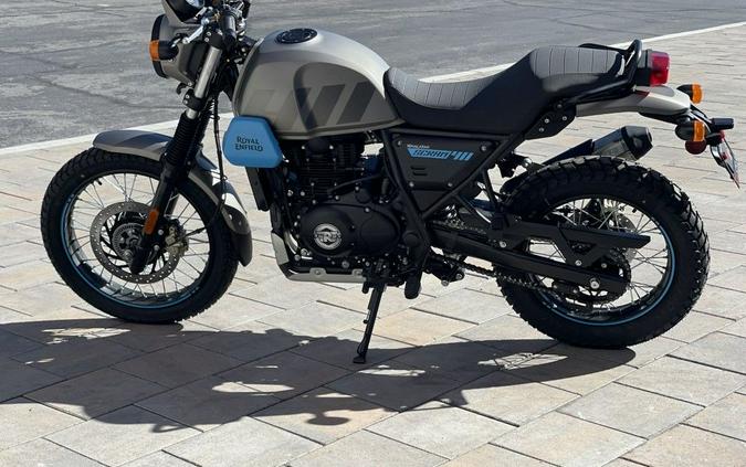 2023 Royal Enfield Scram 411 Graphite Blue