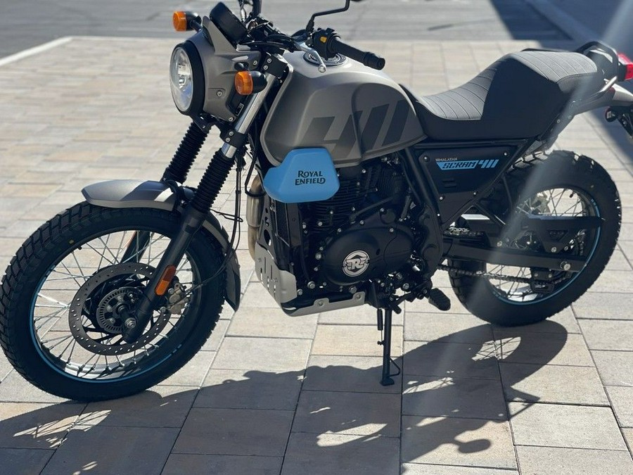 2023 Royal Enfield Scram 411 Graphite Blue