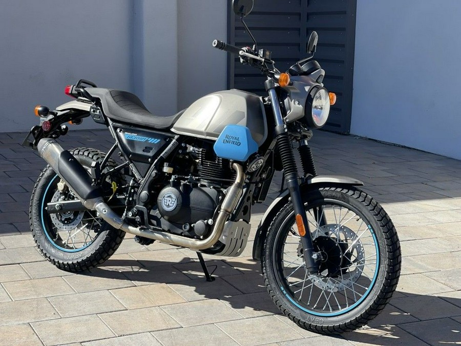 2023 Royal Enfield Scram 411 Graphite Blue