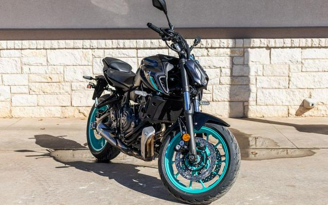 New 2024 YAMAHA MT07 MIDNIGHT CYAN