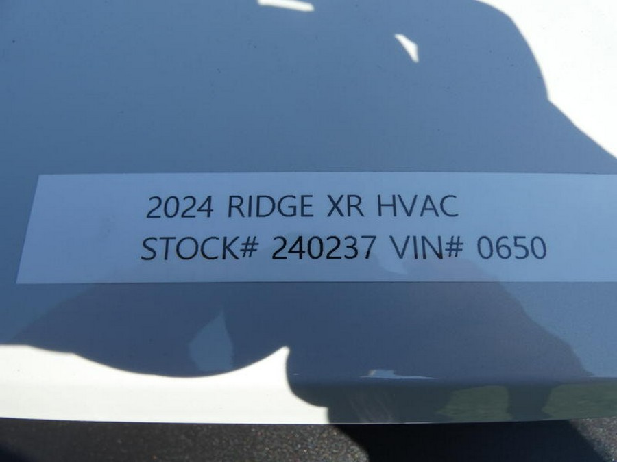 2024 Kawasaki Ridge® XR HVAC