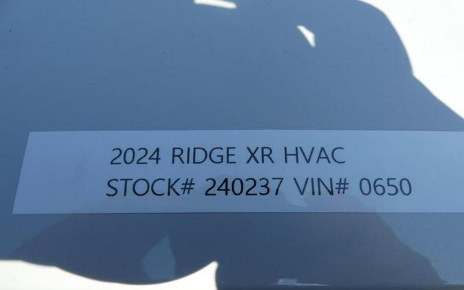 2024 Kawasaki Ridge® XR HVAC